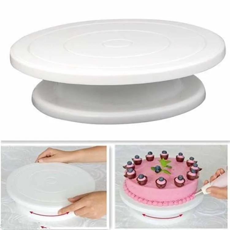 亚马逊热卖塑料蛋糕装饰转盘蛋糕软糖支架套件装饰工具