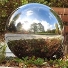 SS 304 316 Stainless Steel Gazing Ball Garden Mirror Polished Stainless Steel Sphere