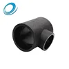 HDPE Reducing Tee Sizes Hdpe Pipe Fitting Unequal Tee with Long Service Life