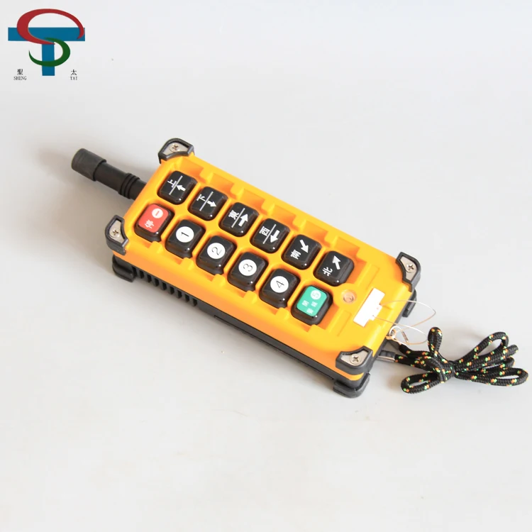 Telecrane industrial remote control F23-A++ 6 single speed push button, Yellow
Telecrane industrial remote control F23-A++ 6 single speed push button, Yellow