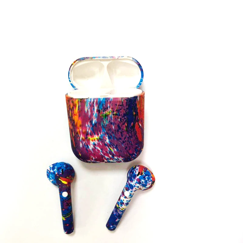 2019 Colorful Camo I9S BT5.0 Bluetooths Wireless Earphones, True Stereo Hifi Noise Cancelling Mini Headsets for Air Pods - ANKUX.COM