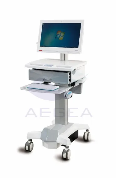 medical trolley workstation computer