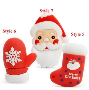 christmas gift snowman usb stick, memory usb, pendrive santa