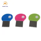 Nit Terminator Lice Comb, Professional Stainless Steel Louse and Nit Comb for Head Lice Treatment, Removes Nits
