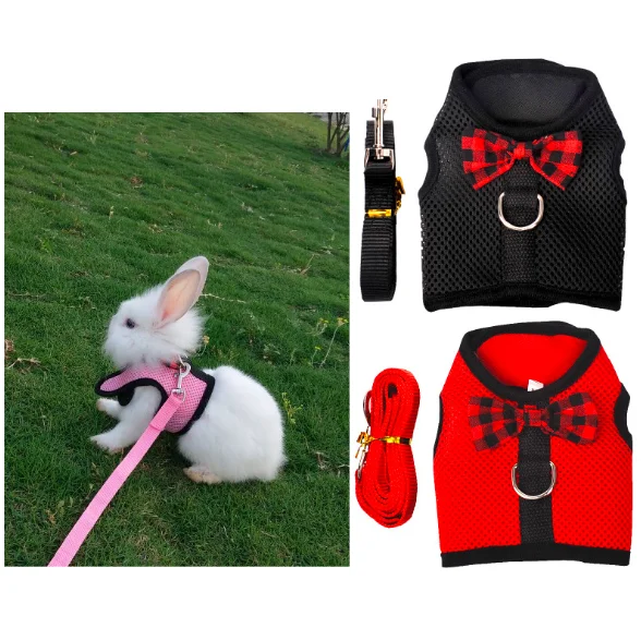 Hamster Supplies New Black Rabbit Leash Lead Vest Small Animals Mesh Cotton Collars, Black, red, pink, blue
Hamster Supplies New Black Rabbit Leash Lead Vest Small Animals Mesh Cotton Collars, Black, red, pink, blue