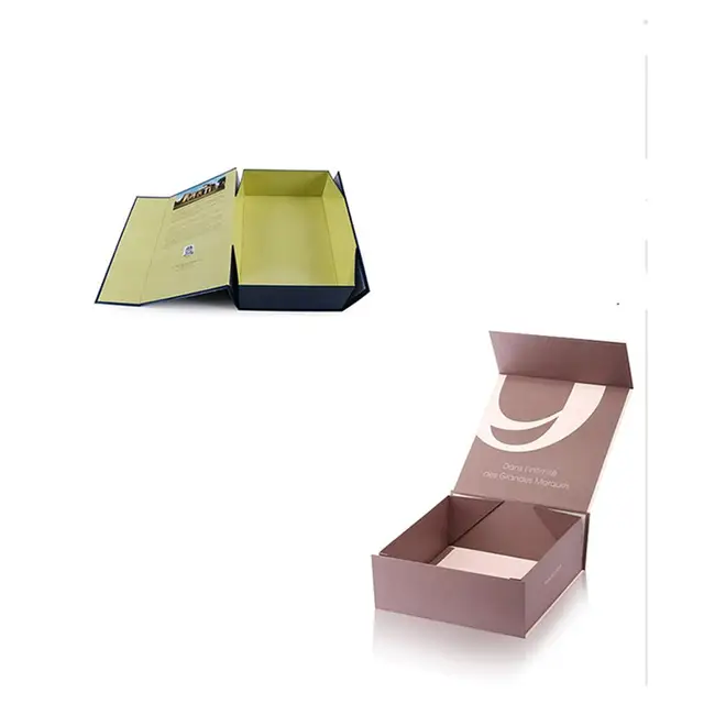 product custom brand printed book shaped gift box