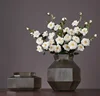 Bud Vase Glass Wedding Flower Vase Hand Blown Art for Home Decor