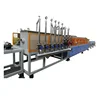 Threaded bar induction quenching and tempering machine