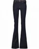 Royal wolf garment wash tall women jeans low rise bootcut jeans womens flare jeans