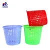 good quality home cleaning round plastic hollowed-out trash dustbin