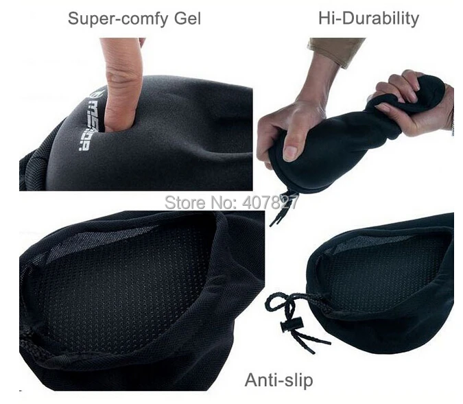 1 PC Silicone Soft Pad Saddle Gel Cycling Bicycle Cushion Seat Cover for Riding by Moutain Bikes ON-ROAD OFF-ROAD