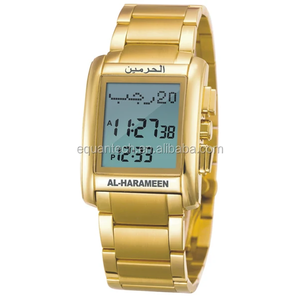 Hot Sale HA6208 Automatic Waterproof Watch Prayer Azan Watch for Muslim, Black, white, gold
Hot Sale HA6208 Automatic Waterproof Watch Prayer Azan Watch for Muslim, Black, white, gold