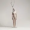 Modern realism Cast bronze life size mermaid soldier statue Worth collecting artwork Sculpture