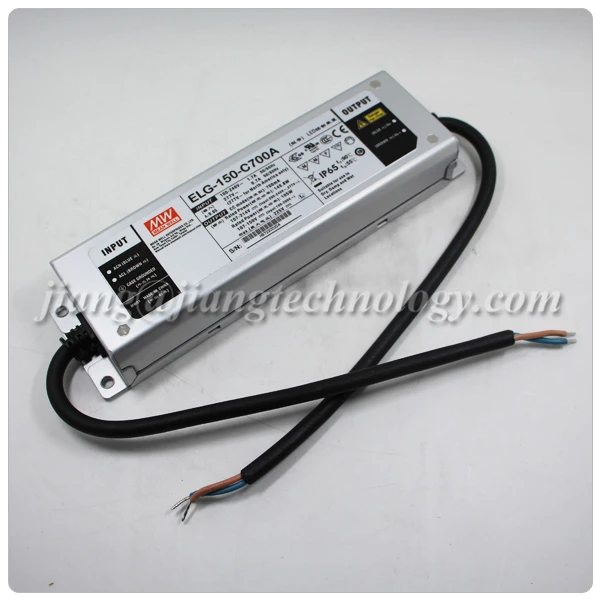 Meanwell ELG-150-C700 IP65 IP67 0-10V Dimmable 150W 700mA Constant Current LED Driver