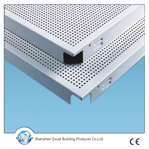 Aluminum False Ceiling Fireproof Ceiling Tiles Aluminum Open