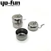 YBJ436 new spherical round stainless steel 304 lock spice mesh tea strainer filter