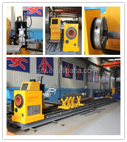 製造業界5軸ステンレス鋼管チューブプラズマoxyfuel切断と面取り機用鋼StructureKR-XY5仕入れ・メーカー・工場