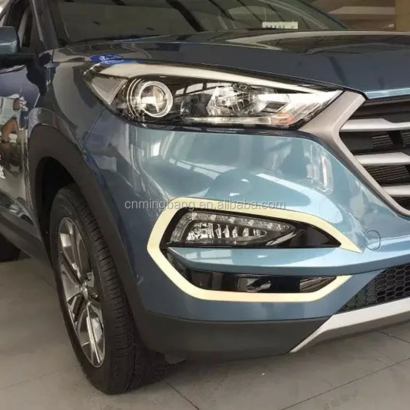 China Herstellung Abs Chrom-frontnebelabdeckung Für 2015 Hyundai Tucson Auto Zubehör