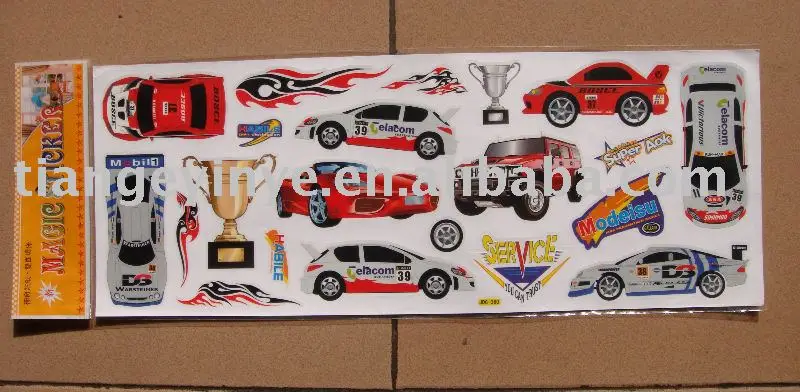 Full Color Printing PVC Car Sticker