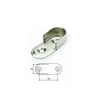 china supplier steel with chrome nickel plating wardrobe flange wardrobe fittings oval tube flange