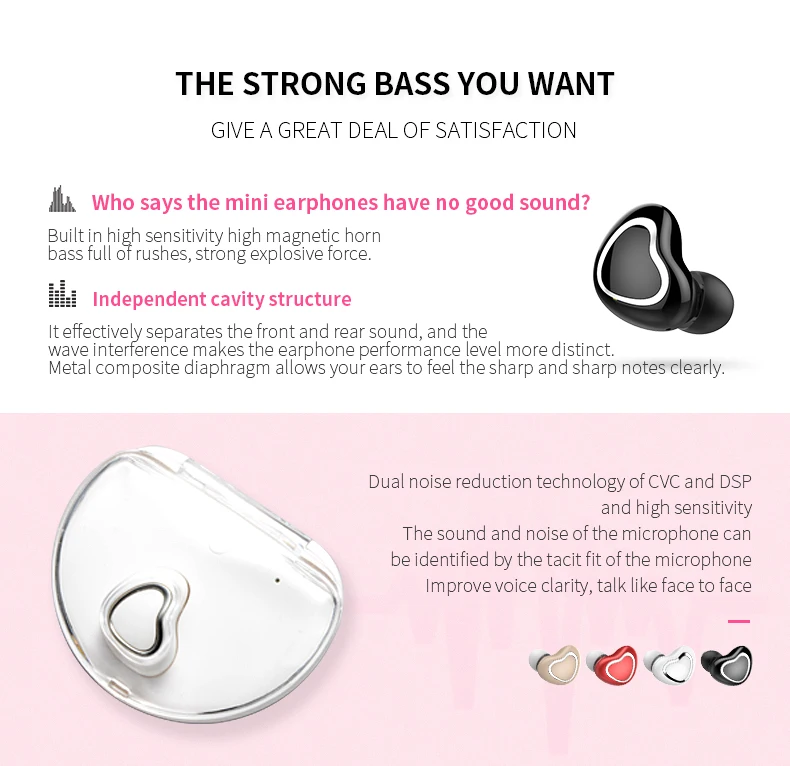 TWS Minimalist In-Ear Hidden Ear Pods - ANKUX.COM