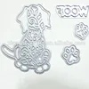 Newest Style Dog Shape Benefit Intelligence Children DIY Craft Cutting Dies