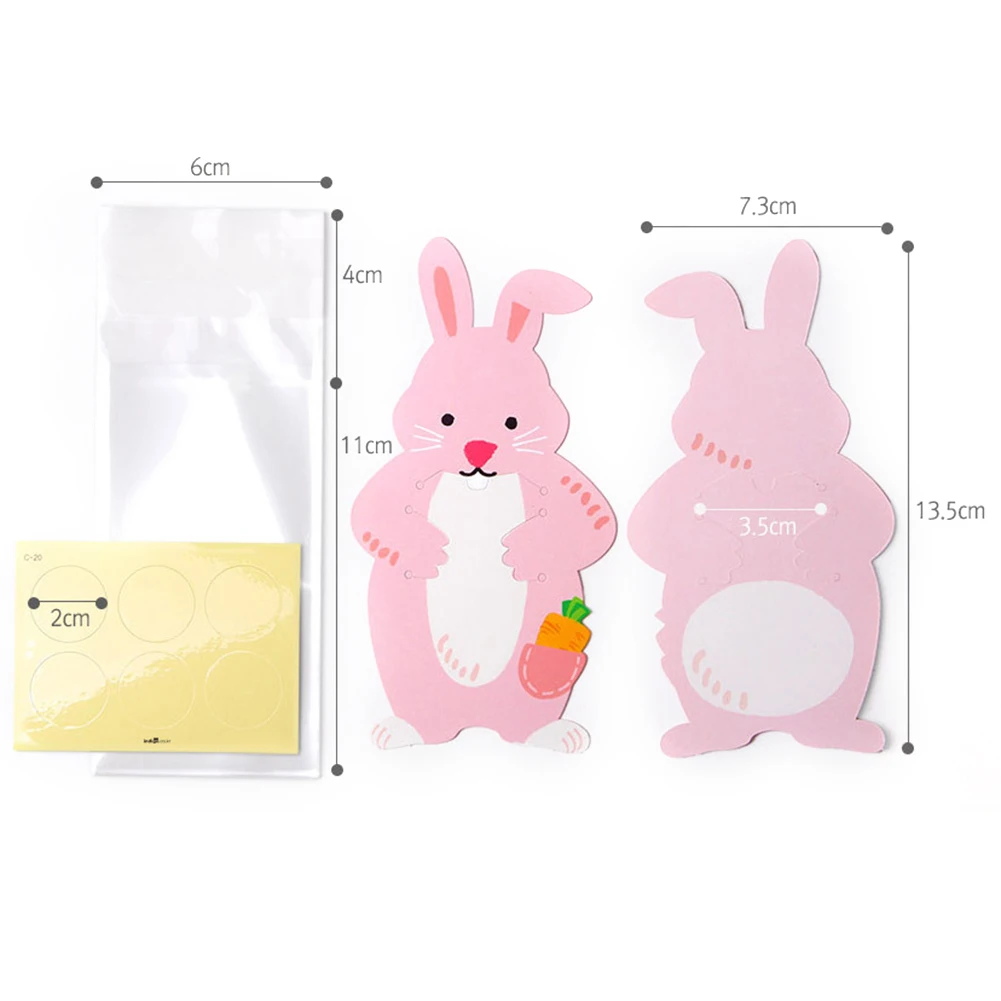 cute animal bear rabbit koala greeting cards candy cookie bag