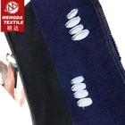 wholesale prices knitted stretch denim fabric cotton denim/jean fabric