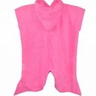 Terry Bamboo Towel Cute Girls Pinky Terry Bamboo Hooded Towel