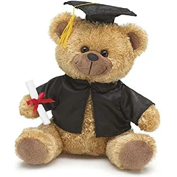 teddy bear graduation cap