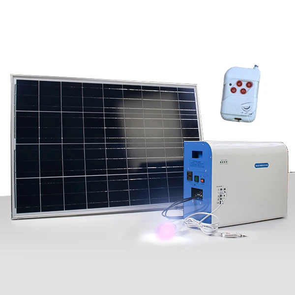 نوع جديد 500 واط 1kw 2kw خارج الشبكة نظام لوحات شمسية للاستخدام المنزلي مع العاكس