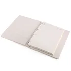 a6 size car documents folder 2 hole ring binder file folder a4