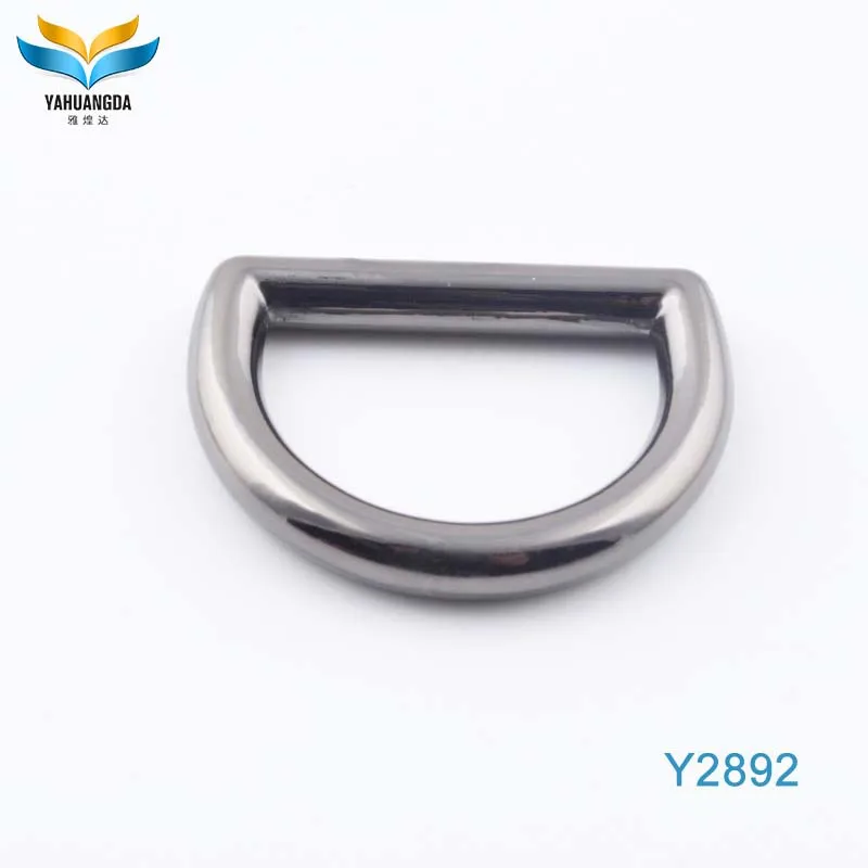 Extensive handbag use zinc alloy hardware metal handbag D ring