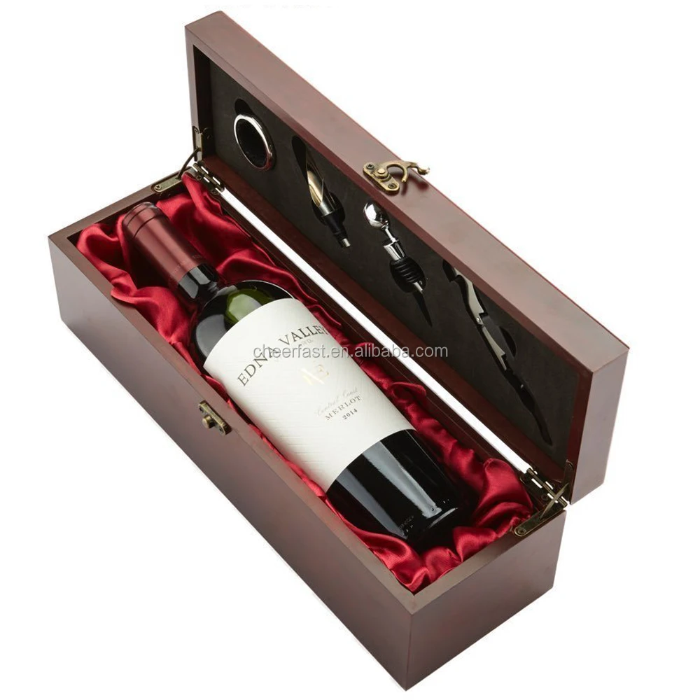 top grade accessories in set wine bottle gift box