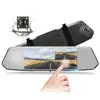 Amazon Best Sellers 7 Inch Touch Screen Dual Lens Dash Cam H.264 Rearview Mirror 1080p Manual Car Camera Hd Dvr Video Recorder