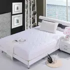 cal King quilted Waterproof breathable Mattress protector Anti-mite Vinyl Free Mattress Cover for home