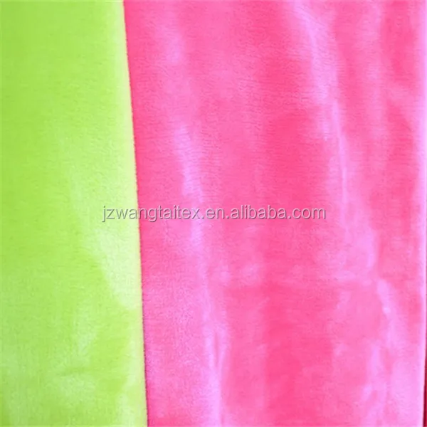 pink cotton reative printed flannel fabric for children