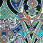 New pattern Digital Printing Nylon 76% Spandex 24% stretch fabric for swimsuit