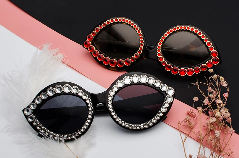 Rimless Cat Eye Sunglasses (25)