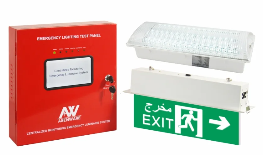 UL Listed Emergency Lighting Monitoring Control Panel T101 - China