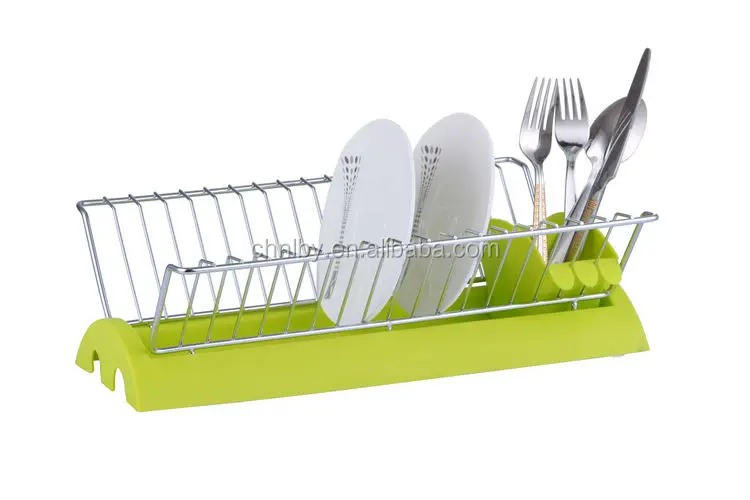 LBY modern dish rack & drainer with tray and cutlery holder