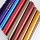 Diverse color metallized soft touch paper with good hand feeling