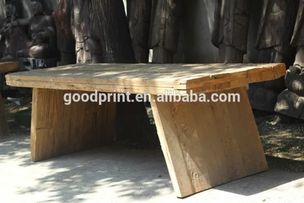 wood rustic dining table