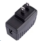 UL list FCC Certification AC 100V-240V To DC 5V 1A 5W USB Power Supply Adapter Travel Home Wall Charger
