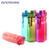 Walmart Audit factory whosale BPA FREE outdoor Cheap price healthy leak proof plastic drinking water bottle with push button