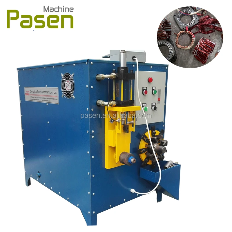 Dismantled Motor Stator Rotor Recycling Machine Electric Motor Wrecker