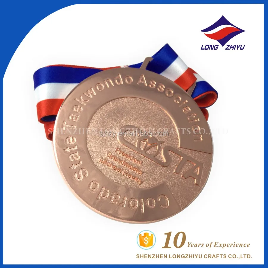 copper metal medal