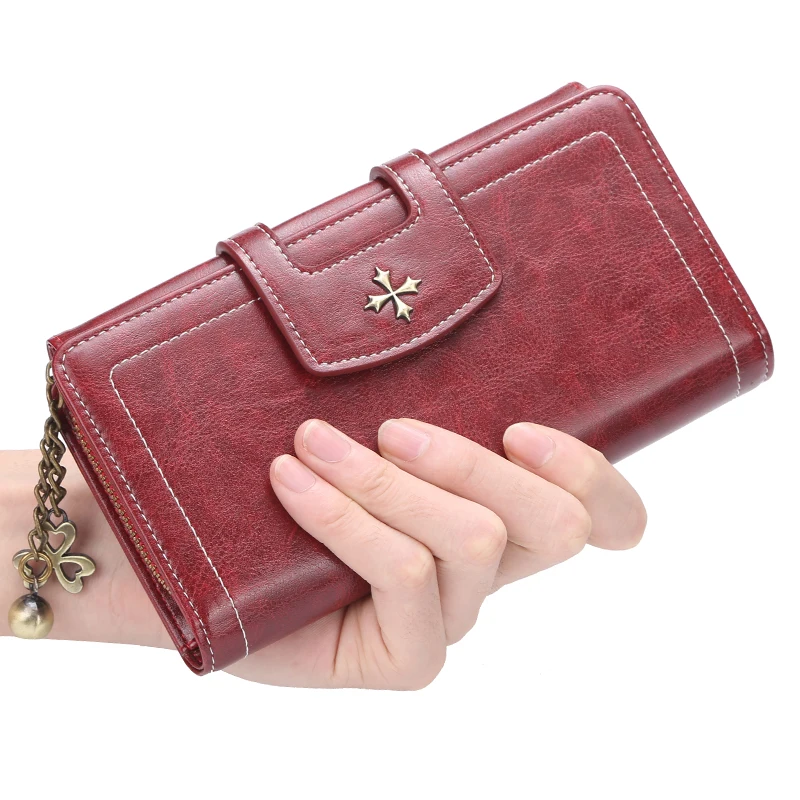 2019 new Baellerry brand wristlet longThree folds zipper wallet for women with Hasp,lady cell phone clutch wallet
2019 new Baellerry brand wristlet longThree folds zipper wallet for women with Hasp,lady cell phone clutch wallet