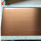 304 grade stainless steel sheet bronze color
