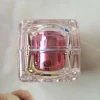 Acrylic Cosmetic Packing Jar Square Cream Container